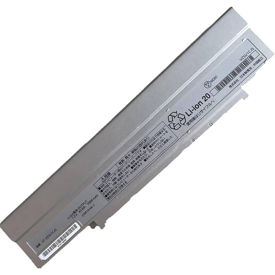 CF-VZSU1CJS　CF-SV/LV専用バッテリー 満充電容量103.6% CF-VZSU1CJS LV/SVシリーズ（シルバー）用バッテリーパック（S